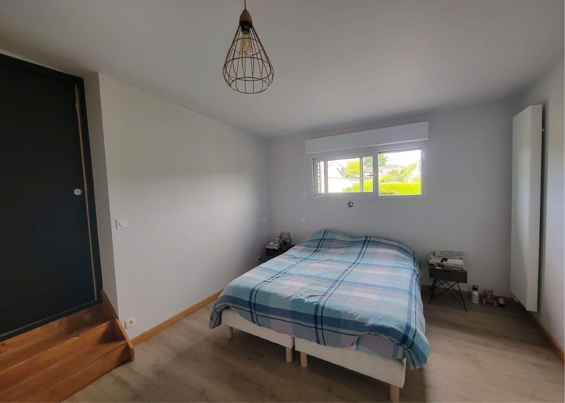 Chambre parents blanche